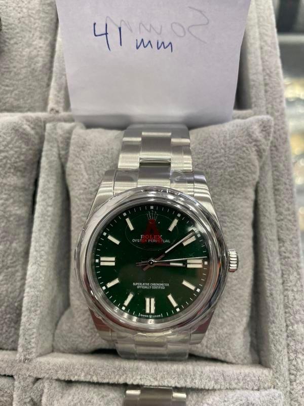 Perpetual oyster 41mm Green