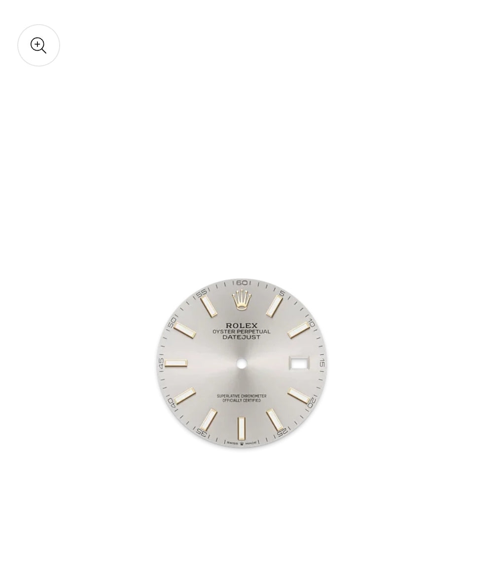 Date Just Silver Dial