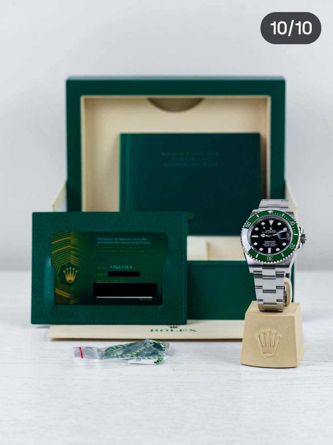 Submariner new green black