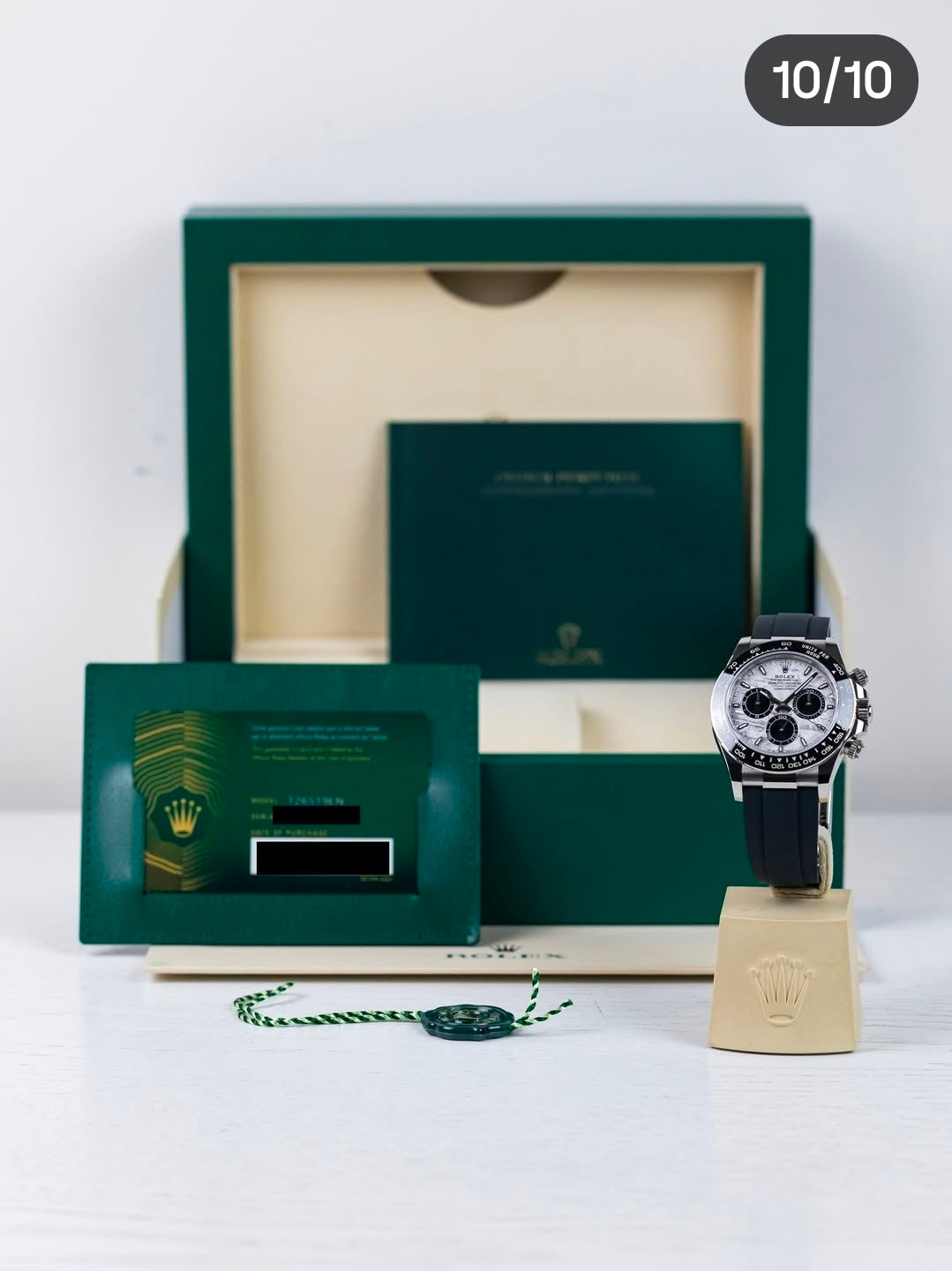 Daytona white gold meteorite dial