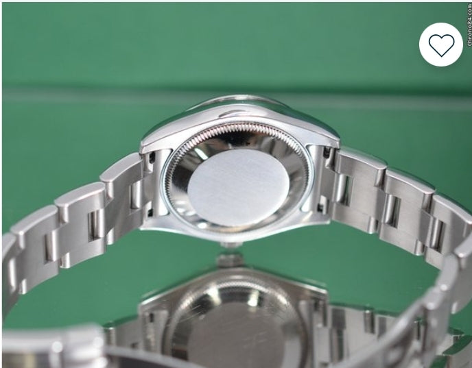 Rolex Oyster Perpetual 177200 Medium 31mm Deep Blue Dial 2009 With Papers
