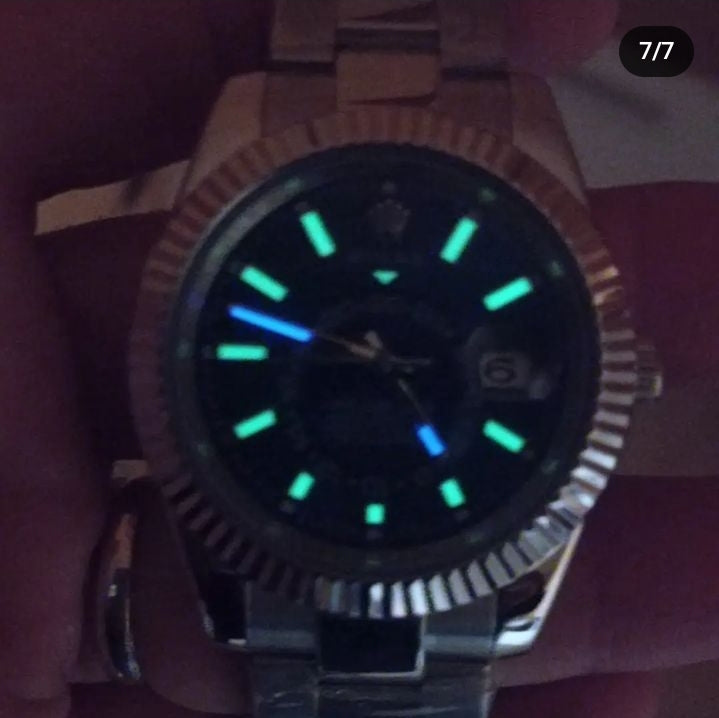 Sky dweller blue