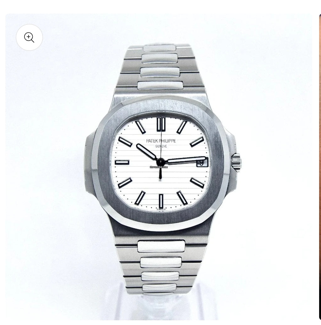 Nautilus white dial