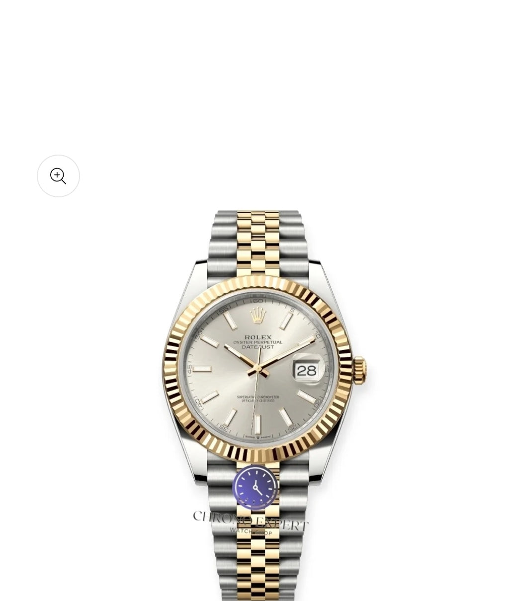 Date Just Silver Dial
