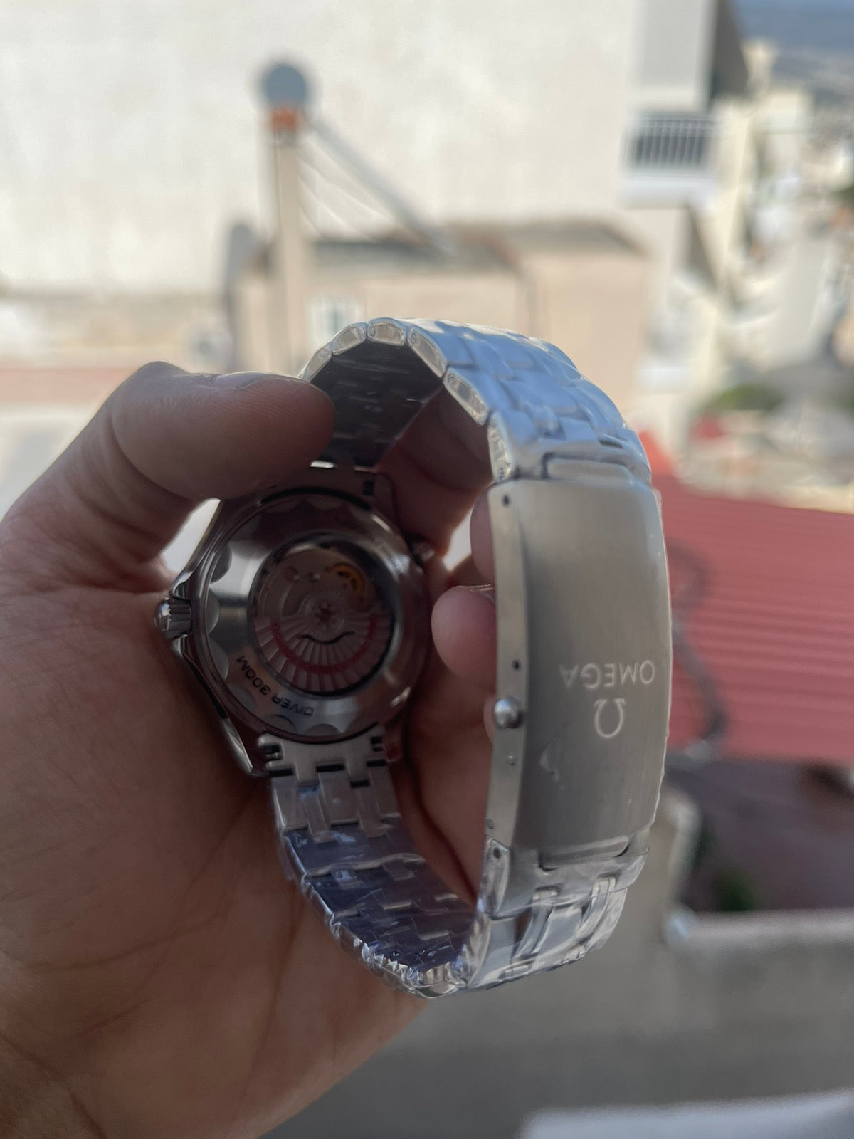 Omega blue 44mm