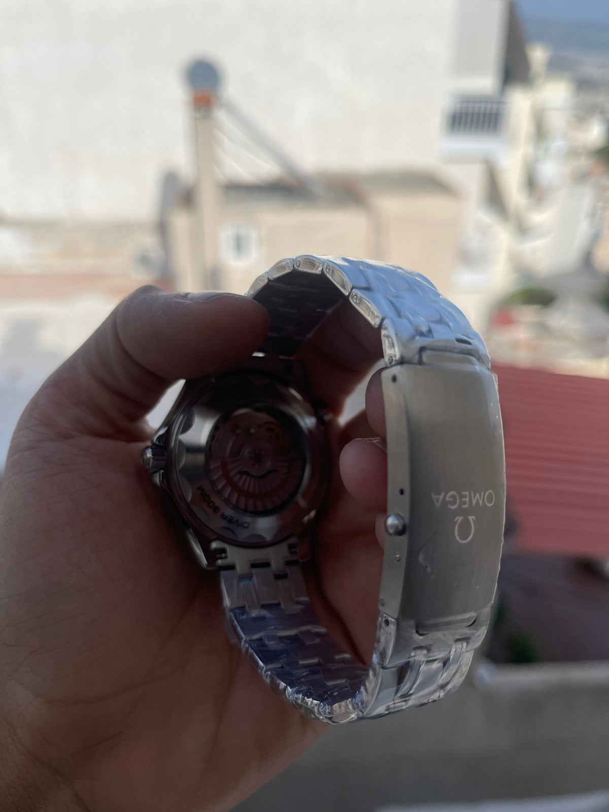 Omega blue 44mm