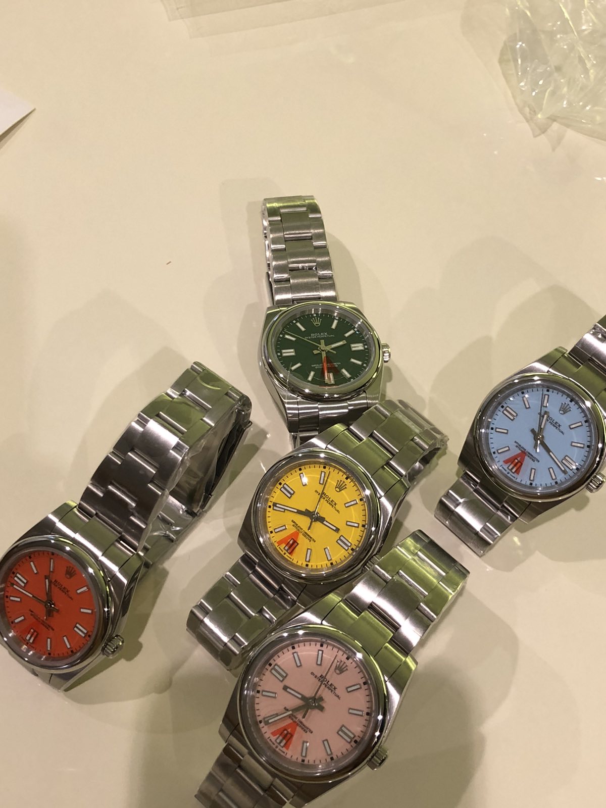 Perpetual oyster 41mm Green