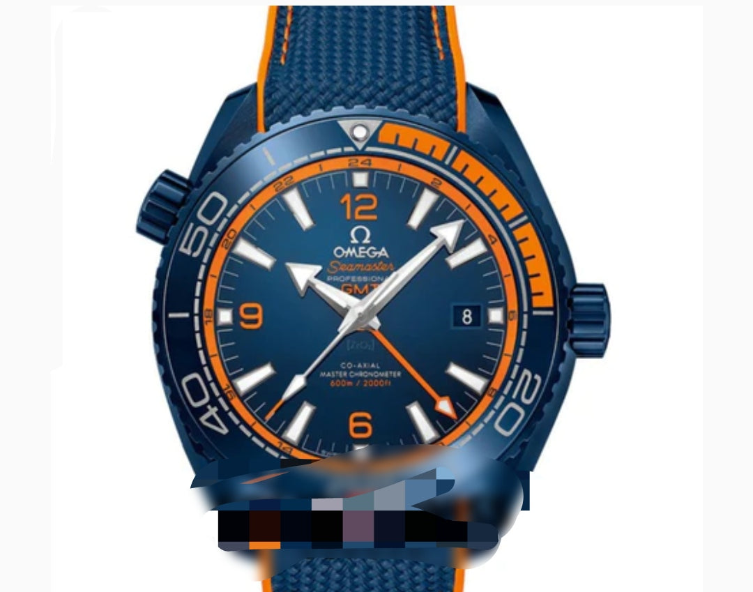 OMEGA SEAMASTER PLANET OCEAN GMT BIG BLUE 45.5 MM