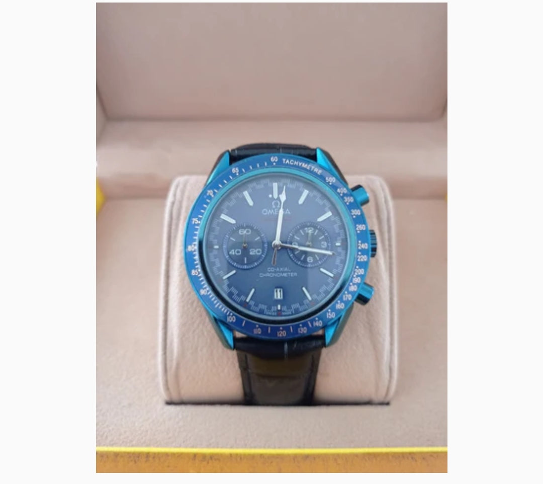OMEGA SPEEDMASTER BLUE SIDE OF THE MOON WATCH