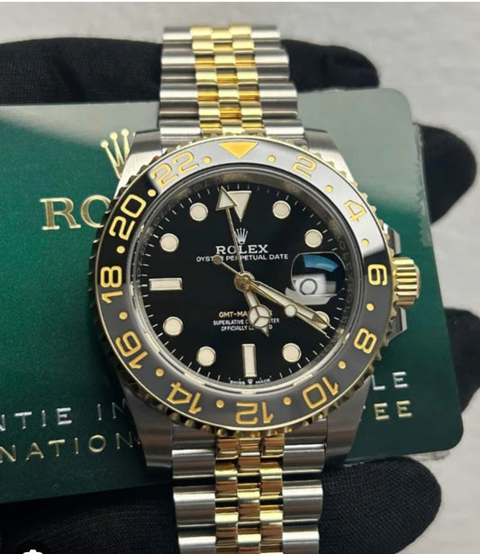 Gmt-master ll Yellow Rolesor