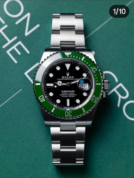 Submariner new green black