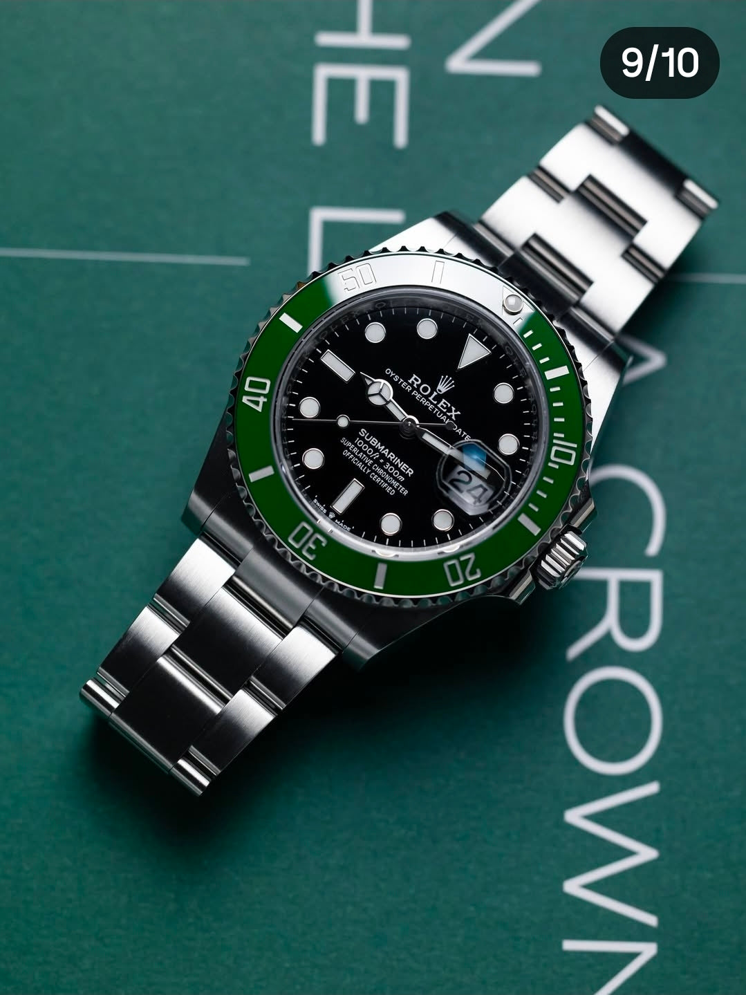 Submariner new green black