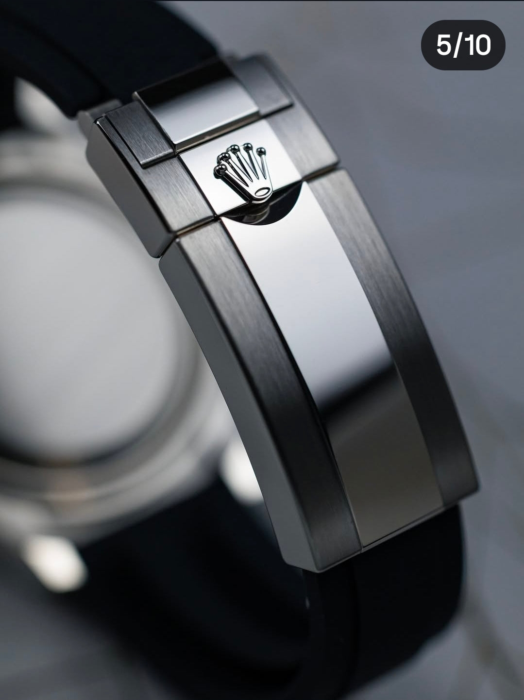Daytona white gold meteorite dial