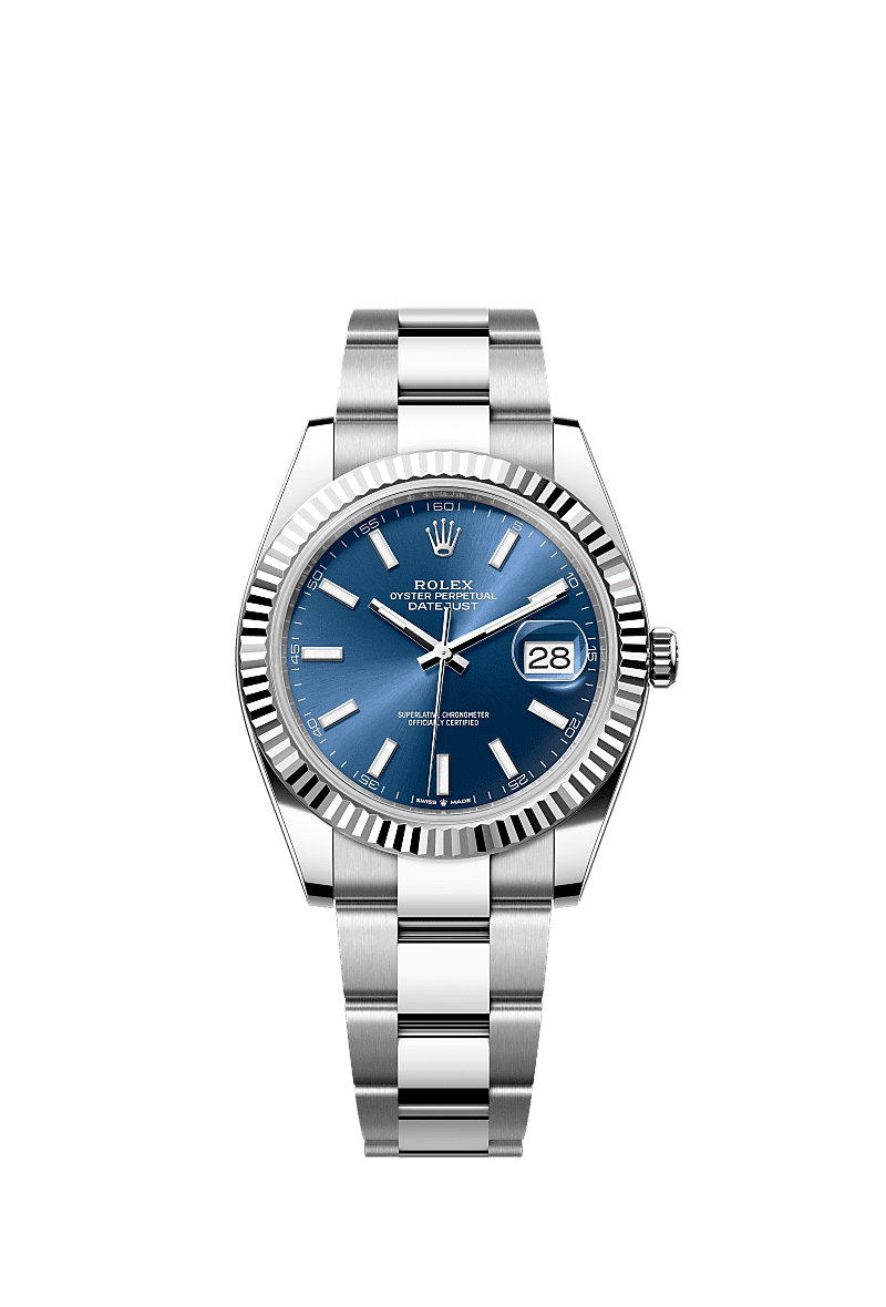 Date just blue