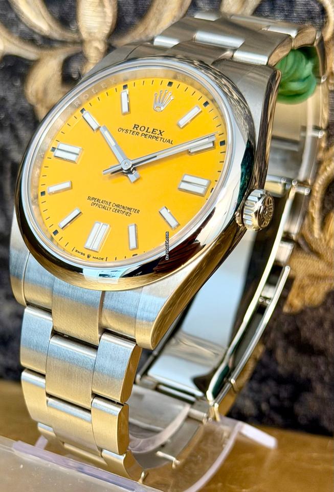 Oyster Perpetual Yellow