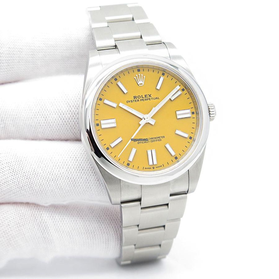 Oyster Perpetual Yellow