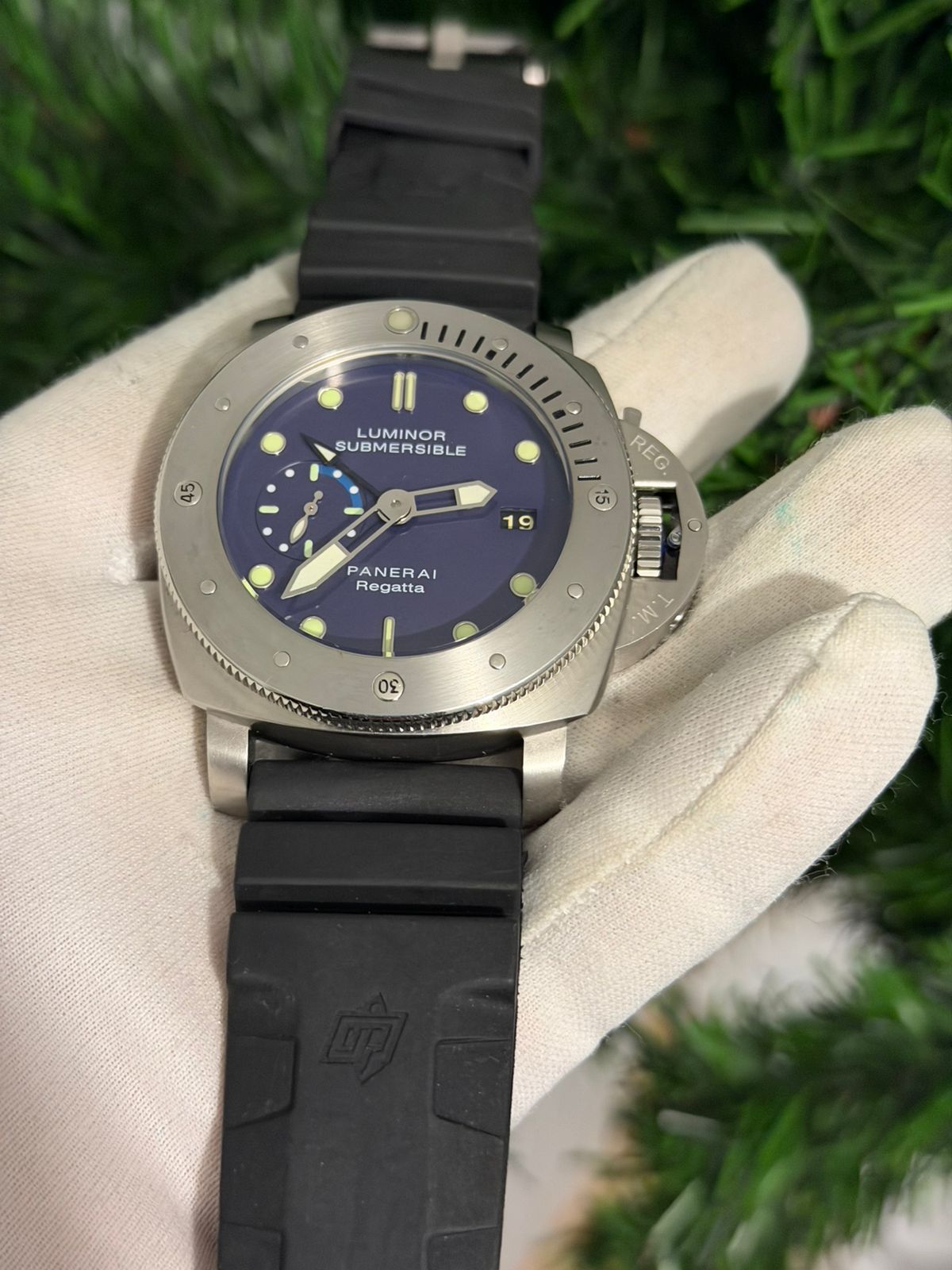 Μοντέλο: Luminor Submersible 1950 Regatta 3 Days GMT Automatic Titanio