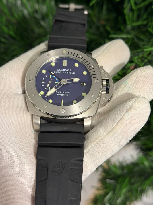 Μοντέλο: Luminor Submersible 1950 Regatta 3 Days GMT Automatic Titanio