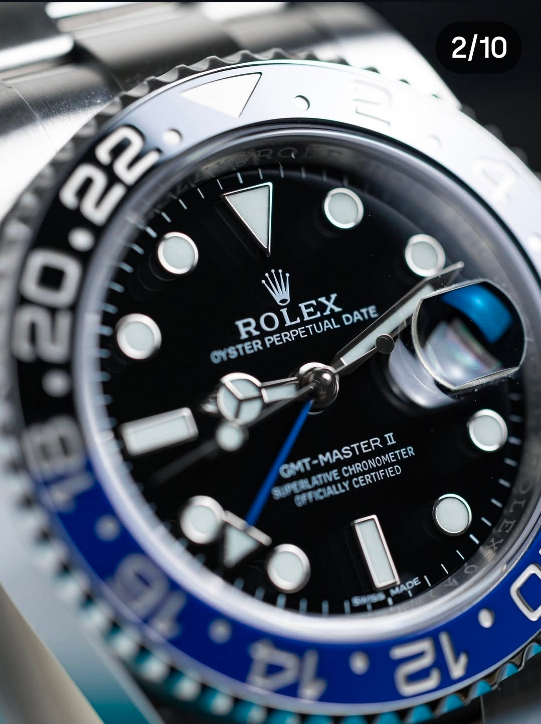 ROLEX GMT BATMAN