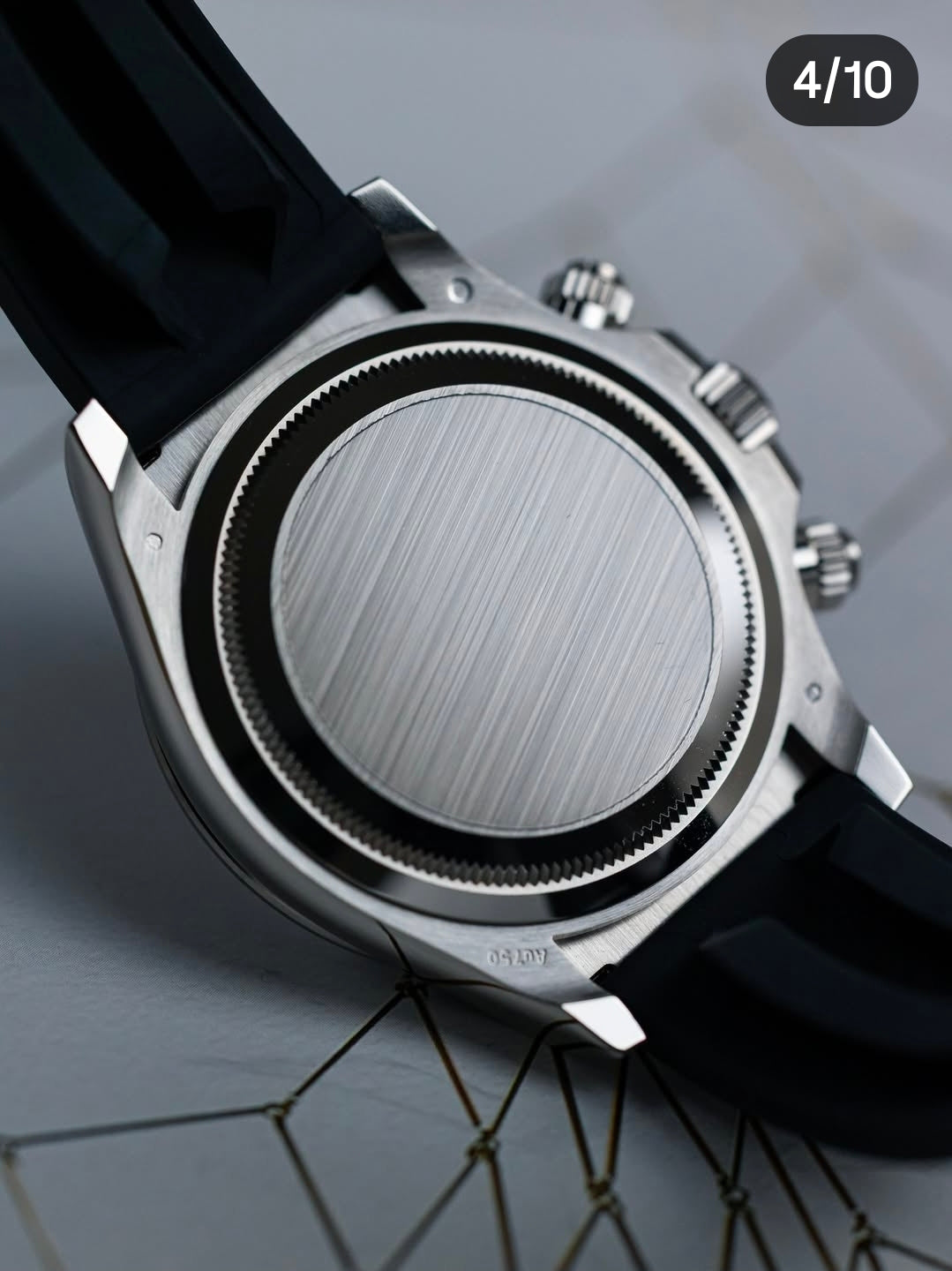 Daytona white gold meteorite dial