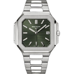 Patek Philippe Cubitus Date 45mm Steel Olive Green Dial –