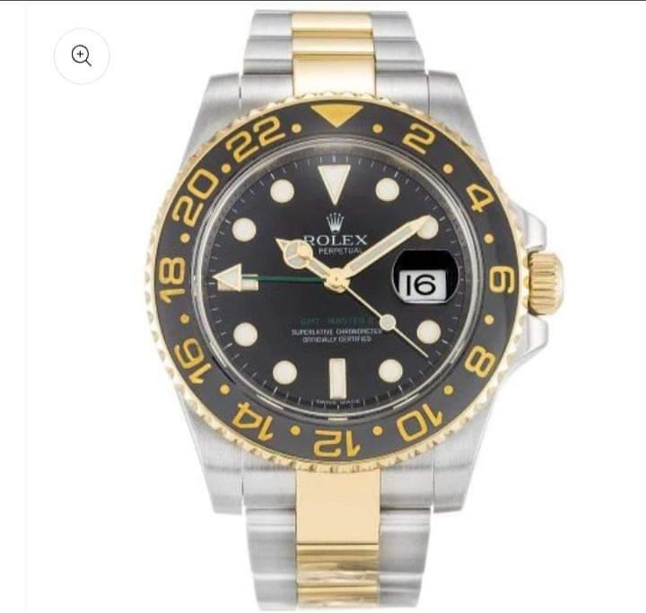 ROLEX GMST DUAL BLACK-GOLD