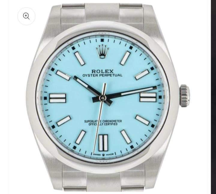 Rolex Perpetual oyster Tiffany