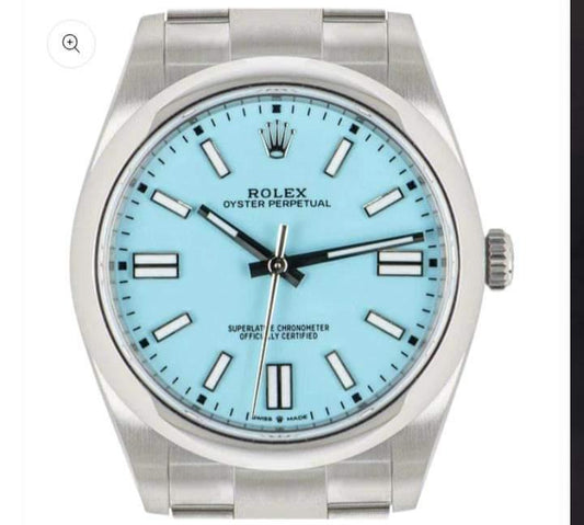 Rolex Perpetual oyster Tiffany
