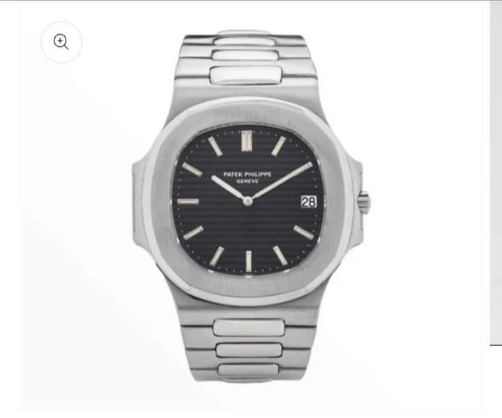 Patek Nautilus black dial