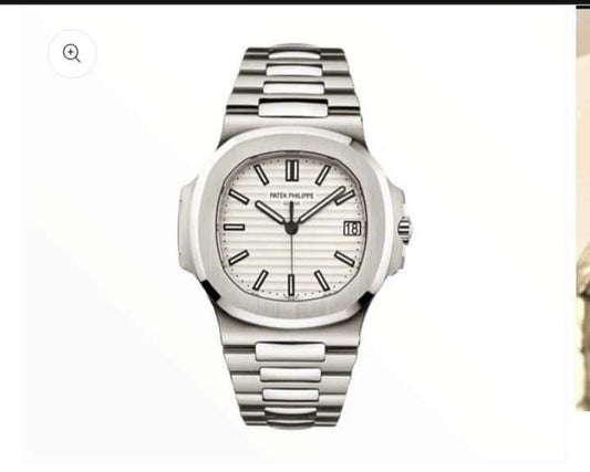 Patek Phillipe Nautilus white dial