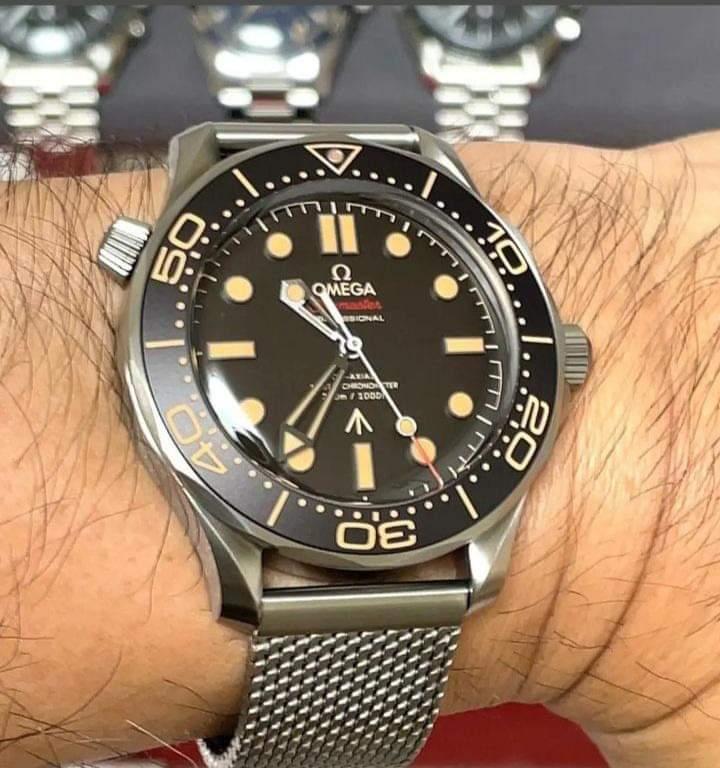 Omega Seamaster Diver 300 M 007 James bond NEW 2022 Full stickers