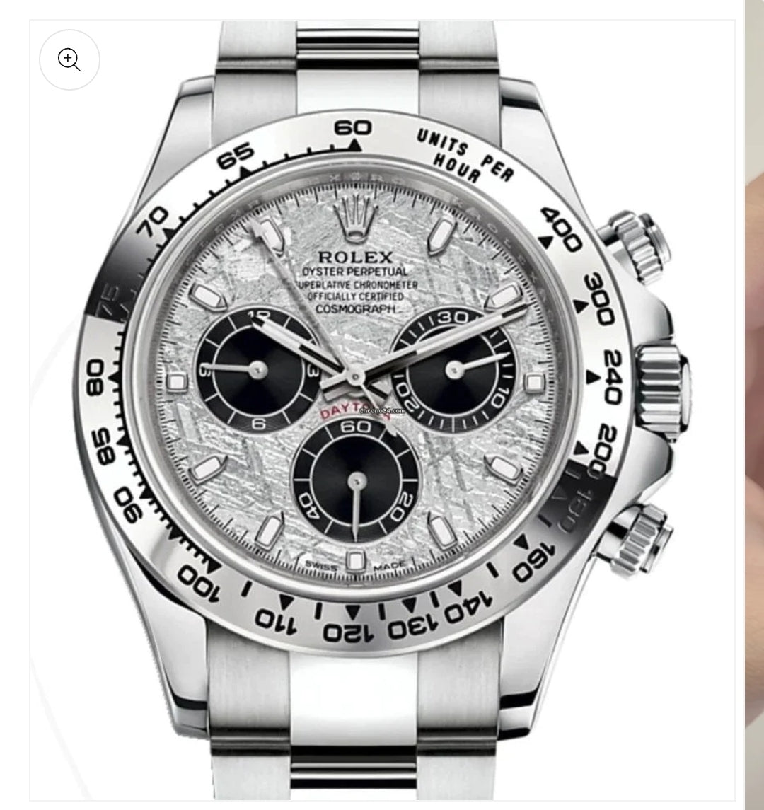 Daytona white gold 
meteorite