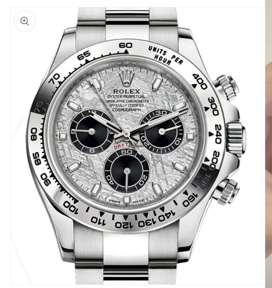 Daytona white gold 
meteorite