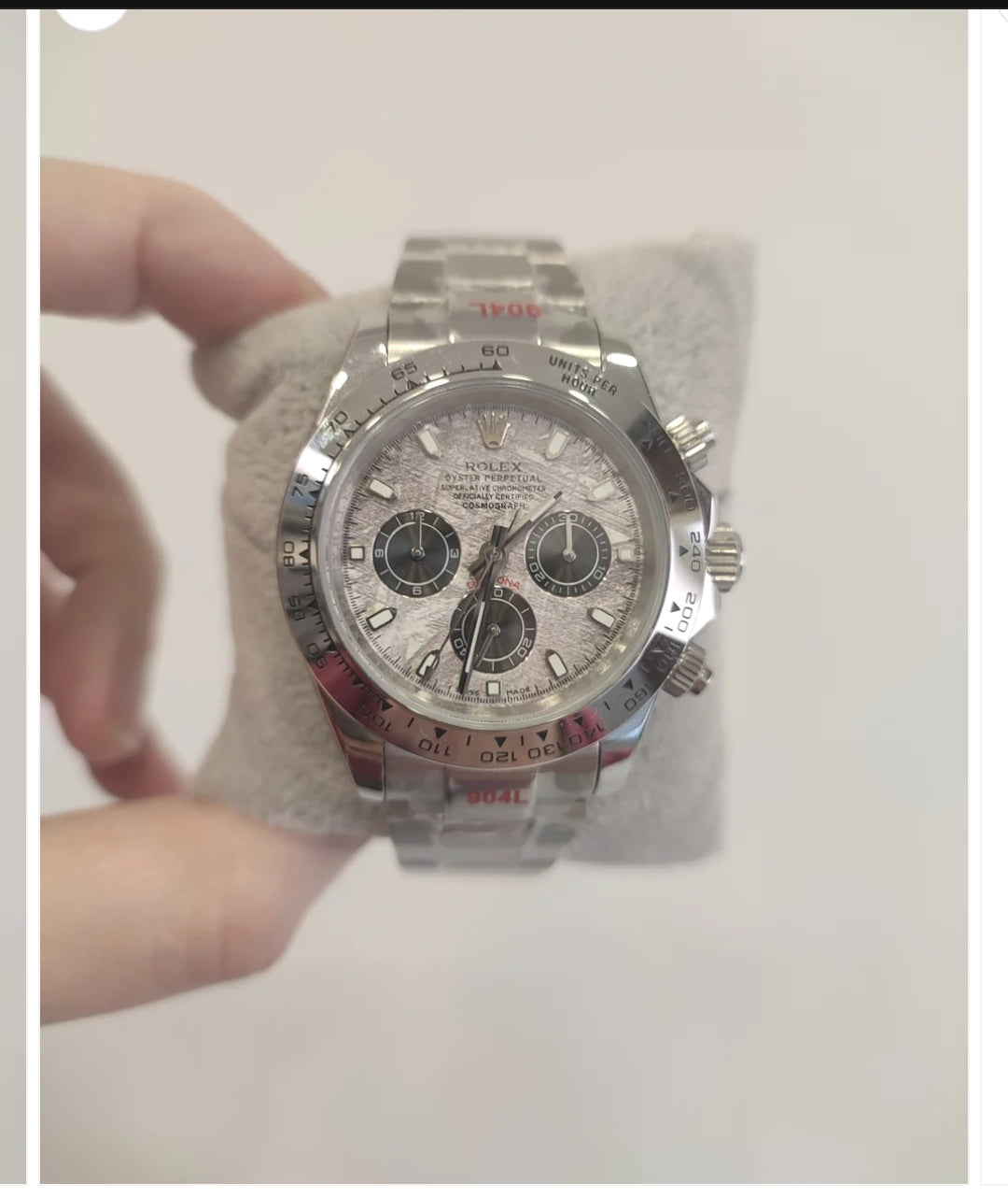 Daytona white gold 
meteorite