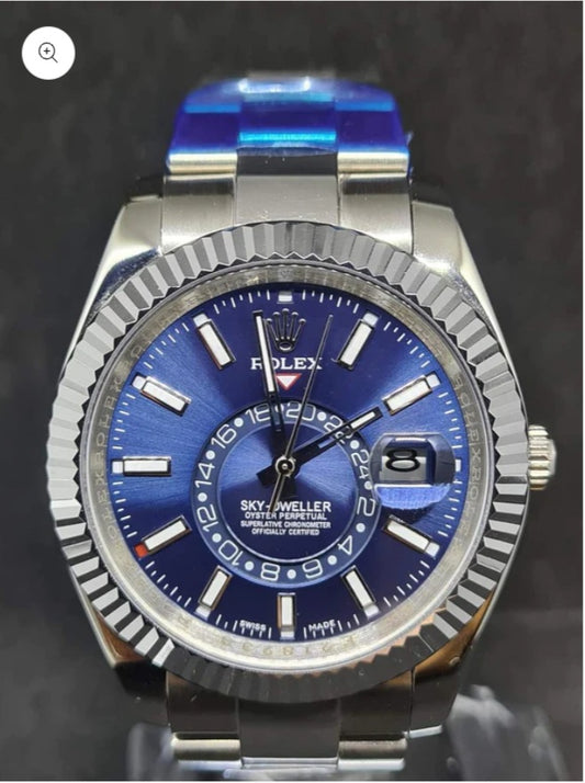 Skydweller 42mm blue dial