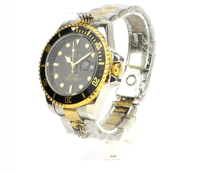 B ποιότητα SUBMARINER 2-TONE BLACK CERAMIC BEZEL 40MM QUALITY 2A