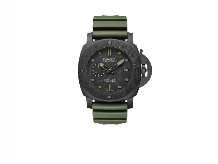 PANERAI SUBMERSIBLE MARINA MILITARE CARBOTECH CLONE