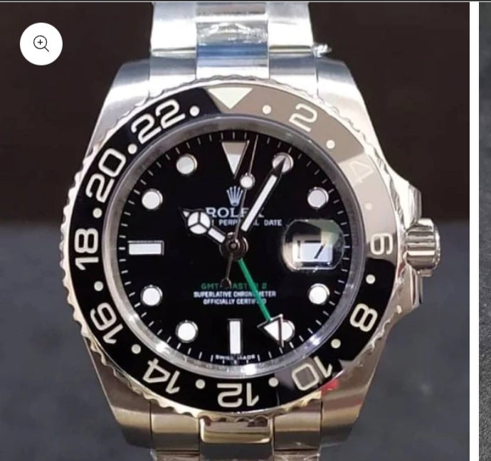 Gmt master 2 black dial 40mm