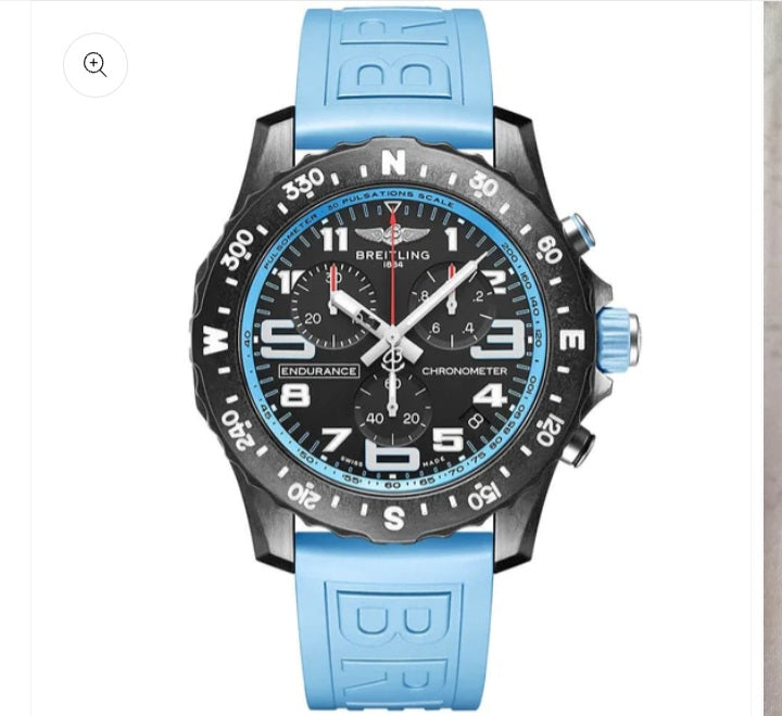 Breitling endurance pro light blue