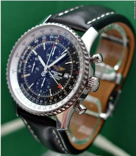 Breitling Navitimer World 46mm Automatic 24322 GMT Chronograph