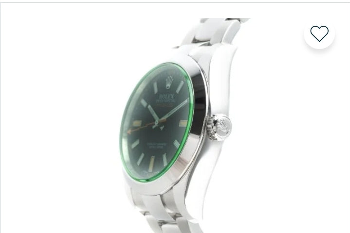Rolex Milgauss Automatik Stahl Herrenuhr Oyster Perpetual Ref 116400GV B&P LC100