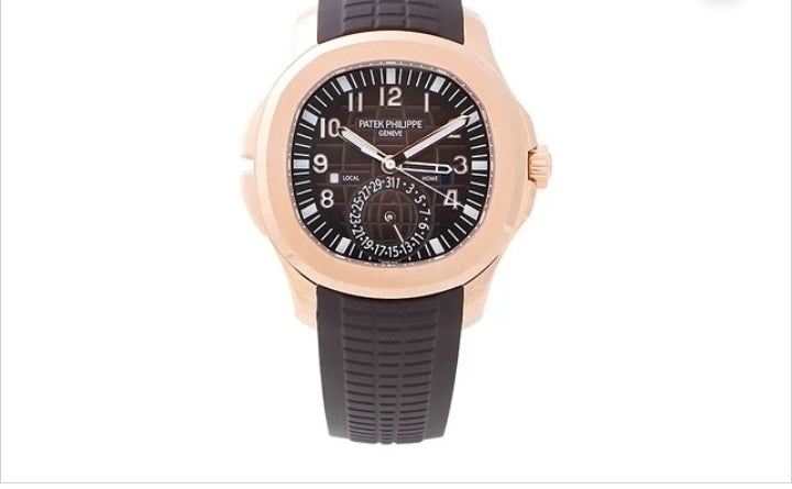Patek Philippe Aquanaut Travel Time Rose Gold 5164R-001