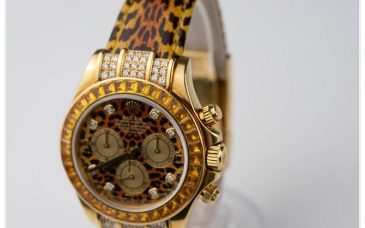 Rolex Daytona SACO ‘Leopard’ Box - Service Paper