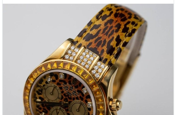 Rolex Daytona SACO ‘Leopard’ Box - Service Paper