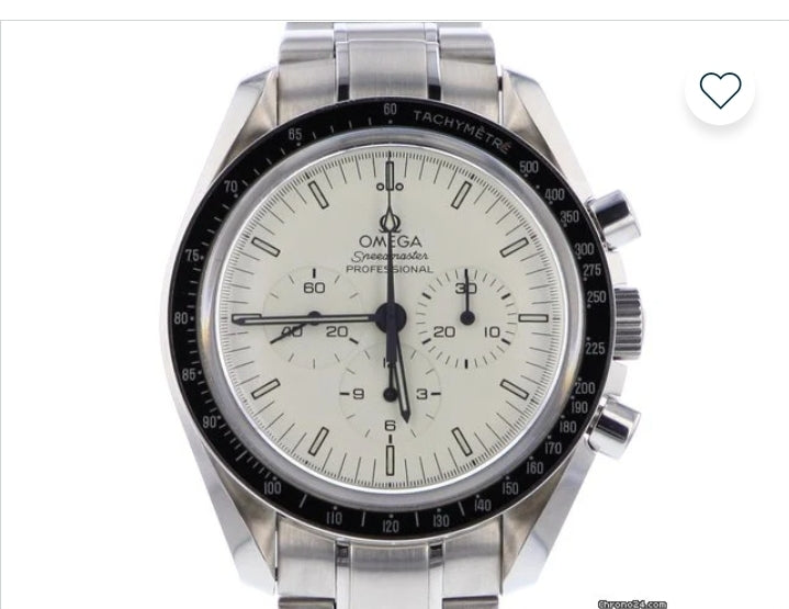 Omega Speedmaster Professional Moonwatch Albino Limited Edition - Omega Certificate