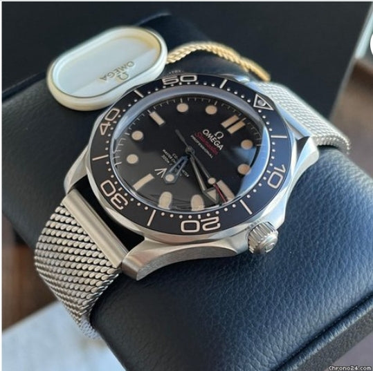 Omega Seamaster Diver 300 M 007 James bond NEW 2022 Full stickers