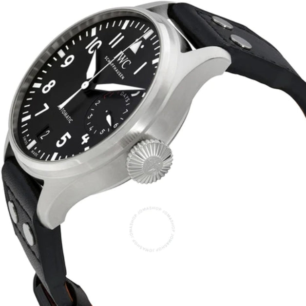 IWC BIG PILOT BLACK DIAL AUTOMATIC MEN'S WATCH