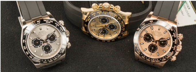 Rolex Cosmograph Daytona 40 Yellow Gold Rubber Strap Black & Champagne Dial 116518LN UNWORN - YEAR: 2022